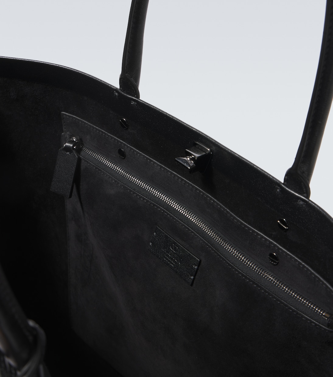 East/West leather tote bag | Valentino Garavani