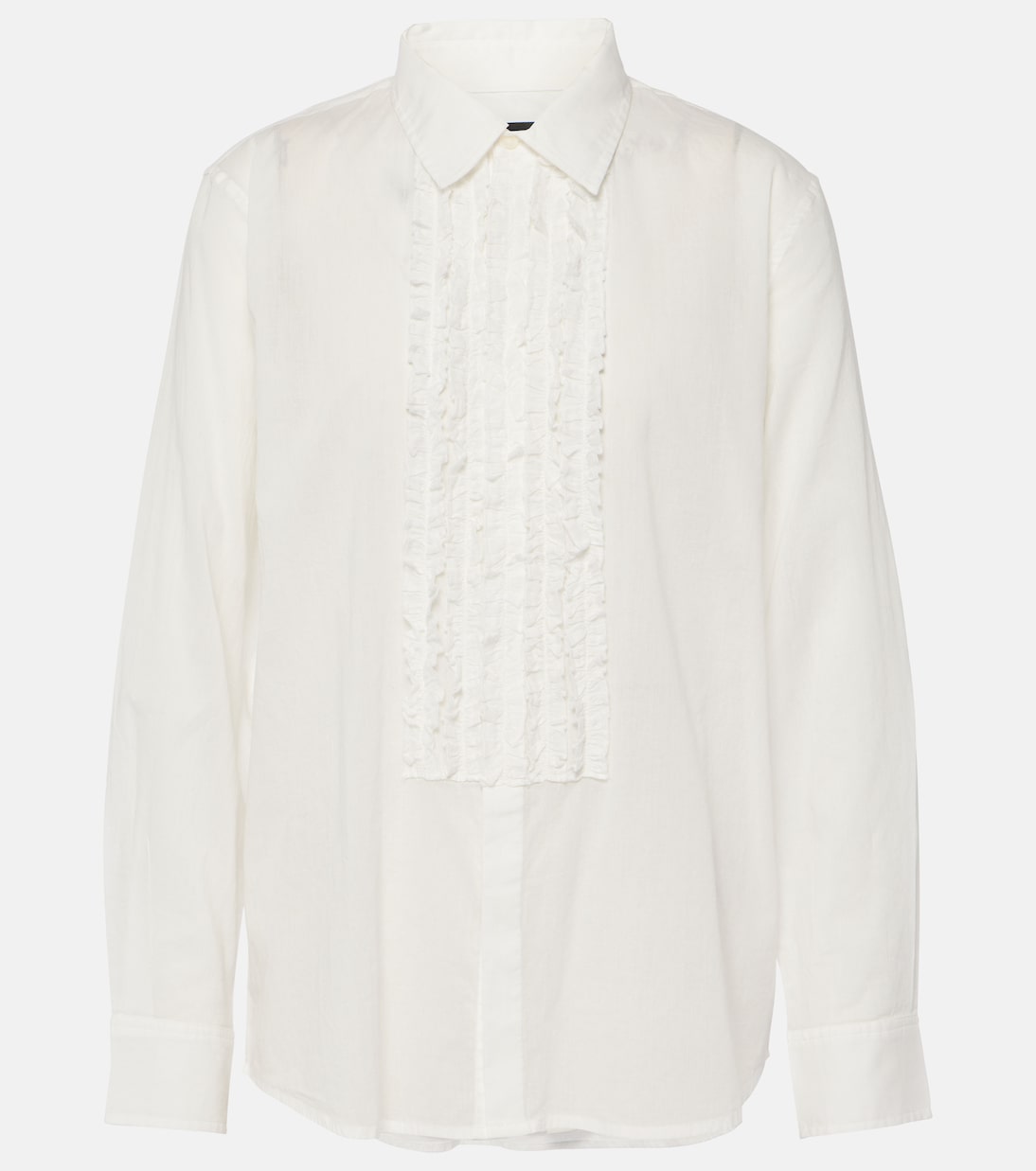 Camicia Nathael Ruffle in cotone | Nili Lotan