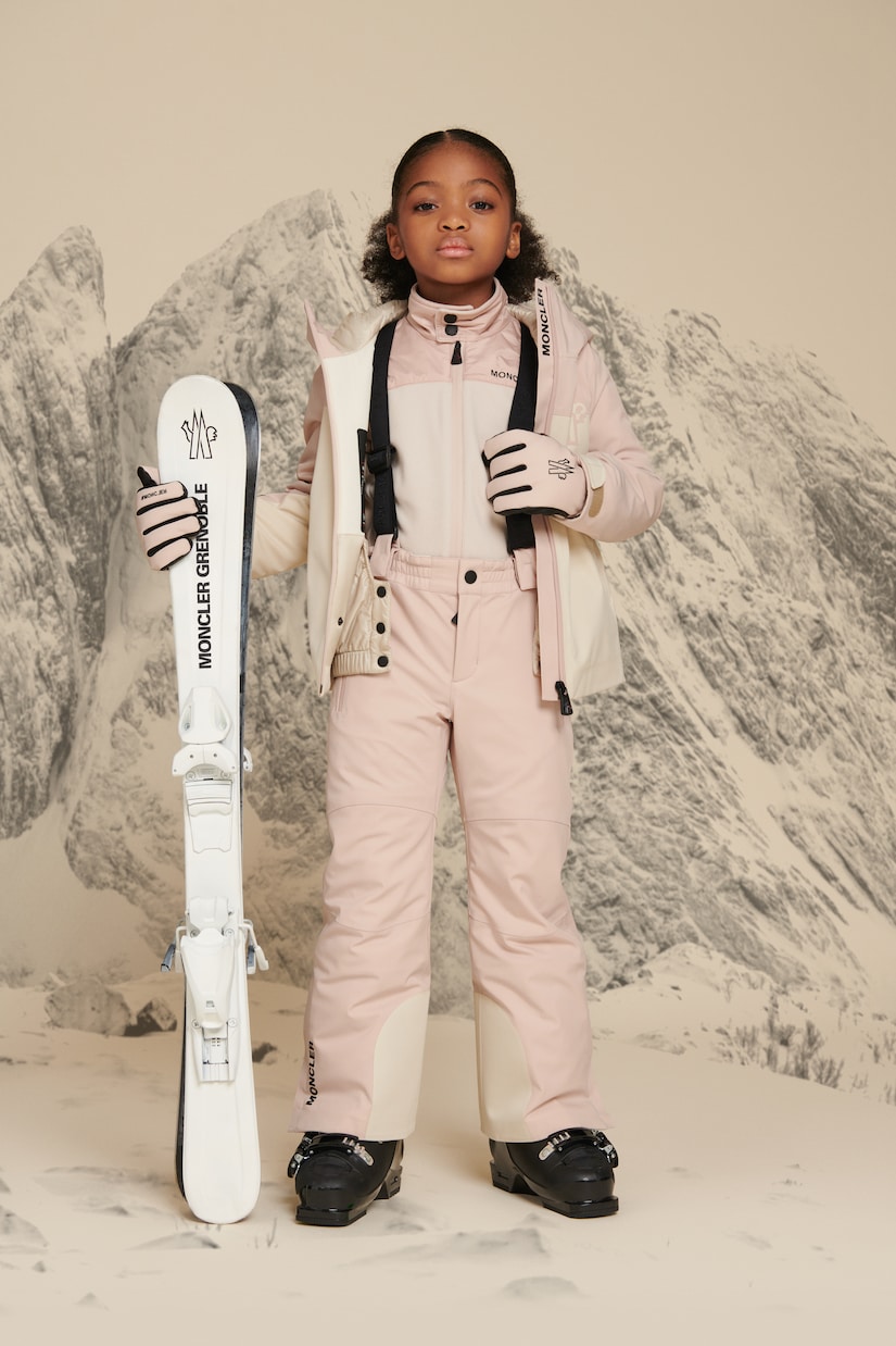 Salopette da sci in popeline | Moncler Grenoble Enfant