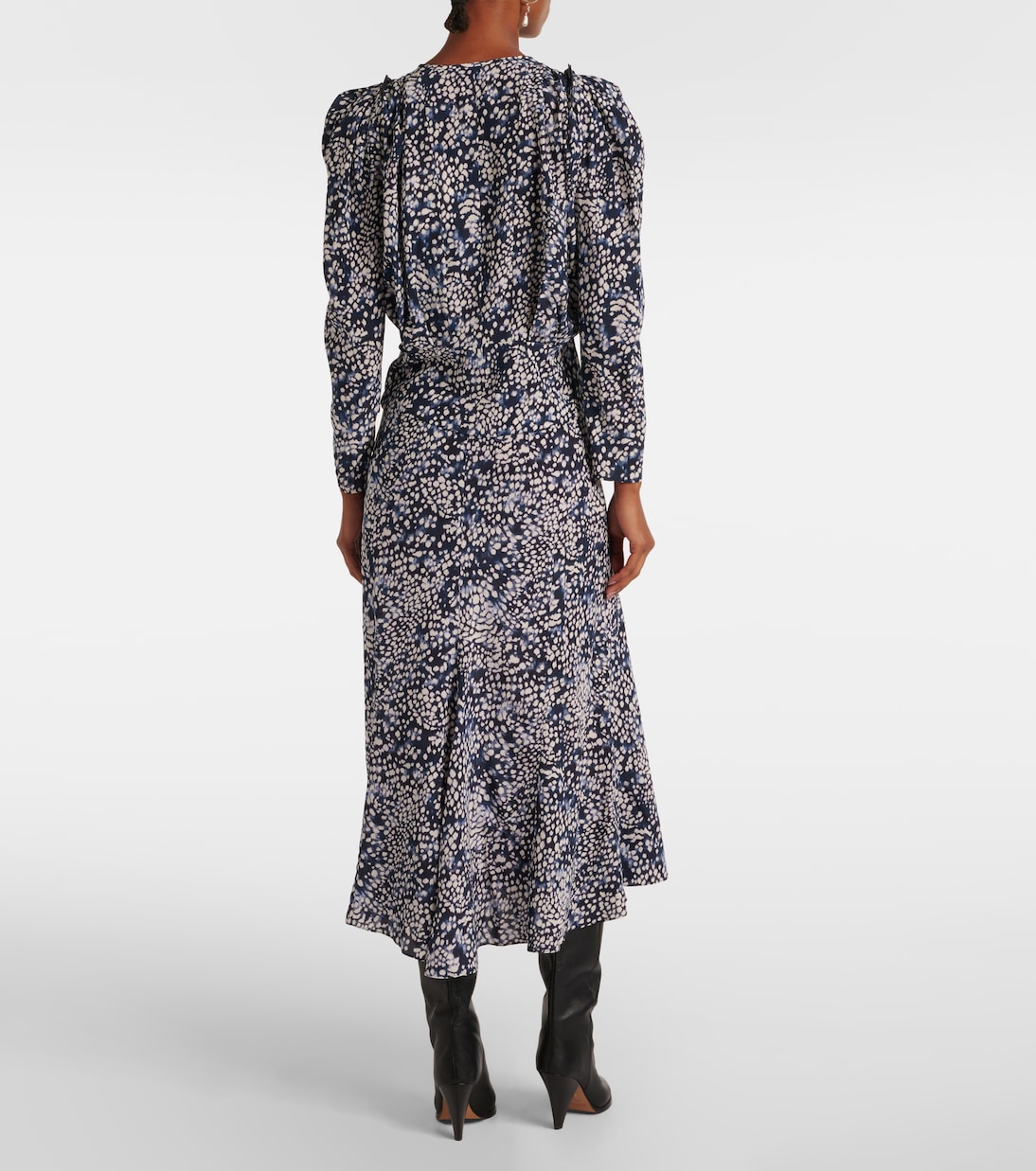 Zarga printed silk-blend blouse | Isabel Marant