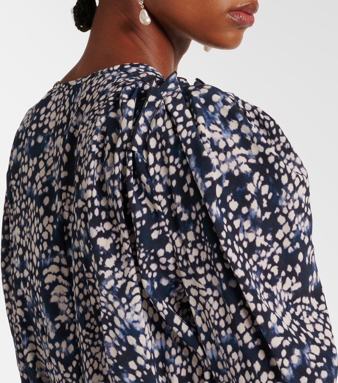 Zarga printed silk-blend blouse | Isabel Marant