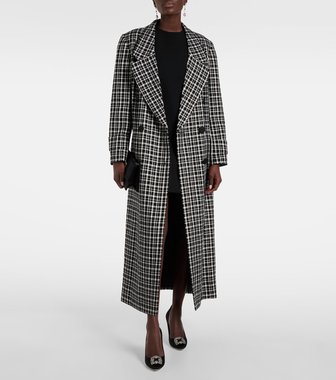 Cappotto a quadri | Carolina Herrera