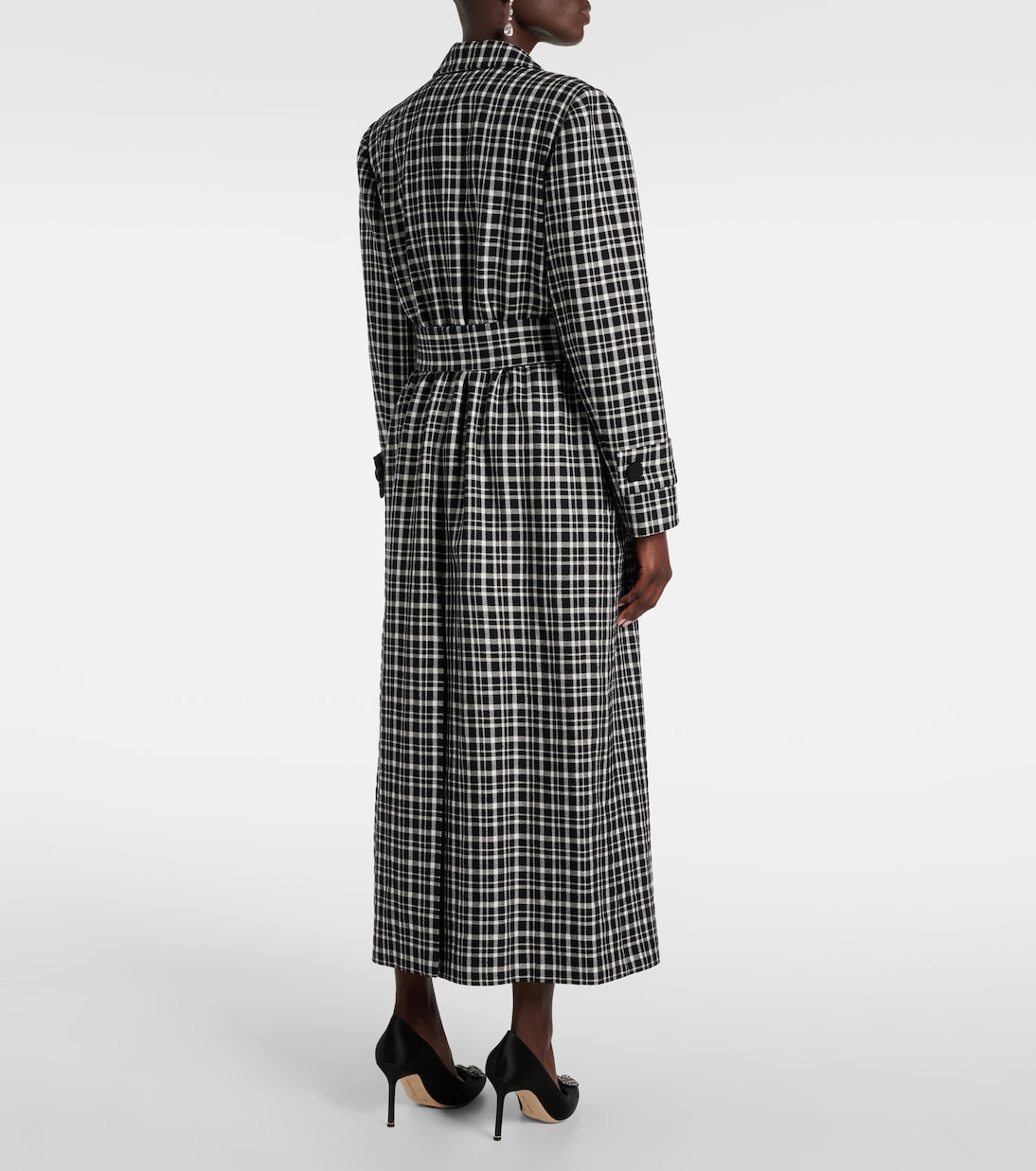 Cappotto a quadri | Carolina Herrera