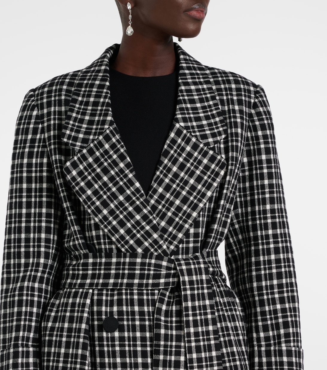 Cappotto a quadri | Carolina Herrera