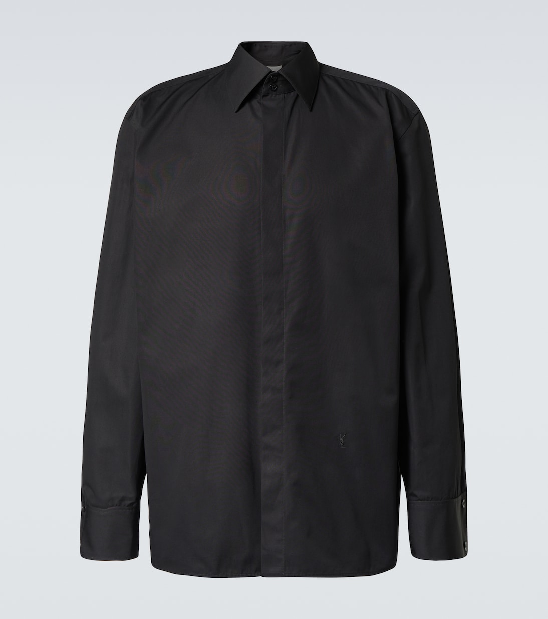 Camicia Cassandre in popeline di cotone | Saint Laurent