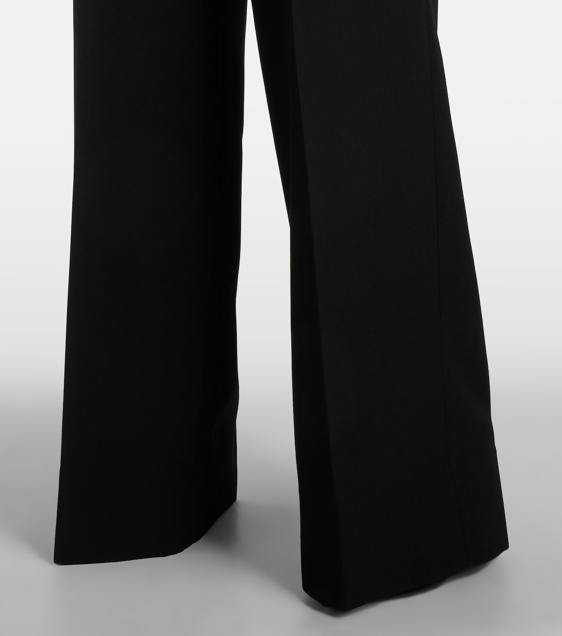 Pantalon ample à taille haute en laine | Erdem