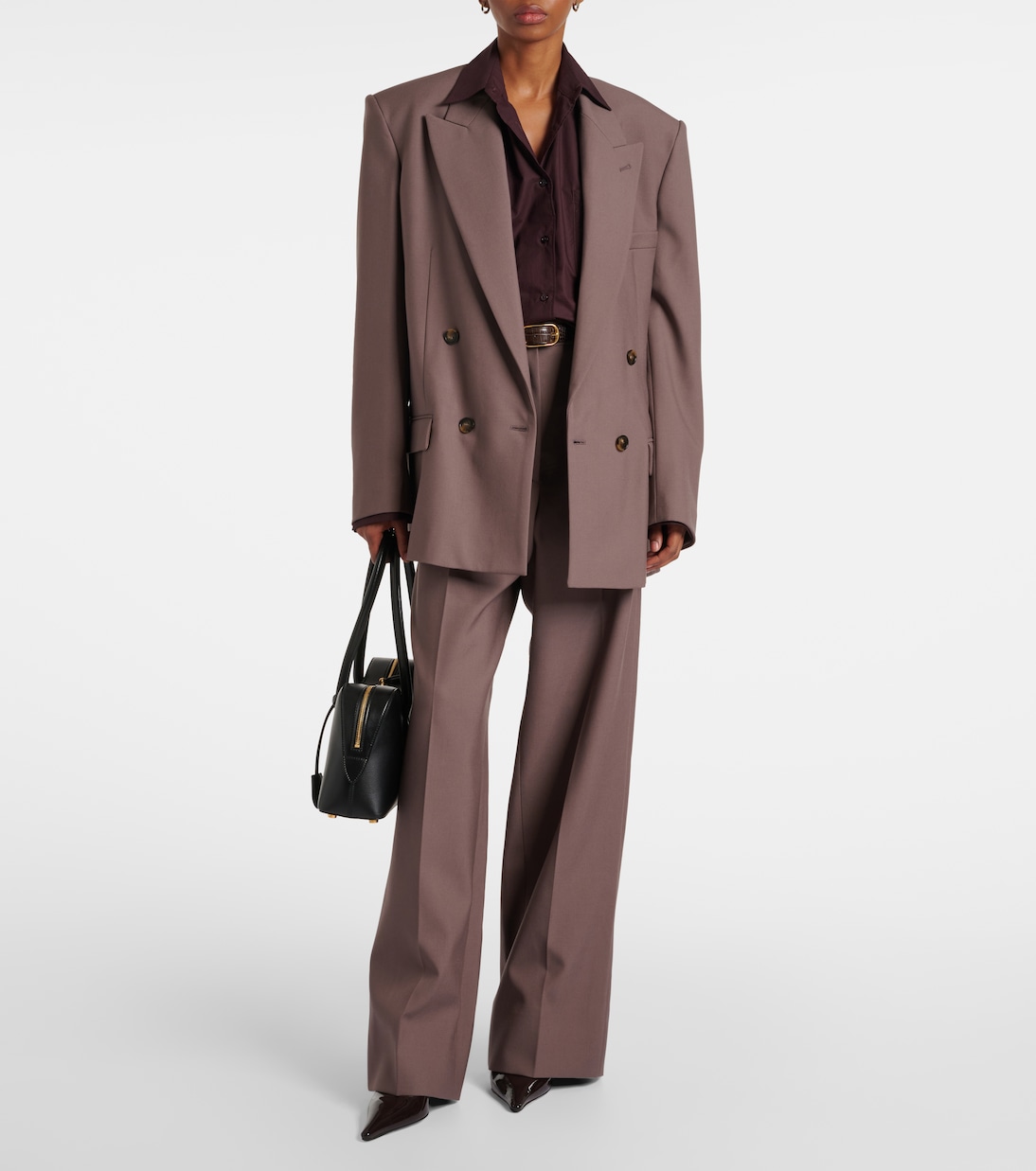 Pantalon ample en laine | Stella McCartney