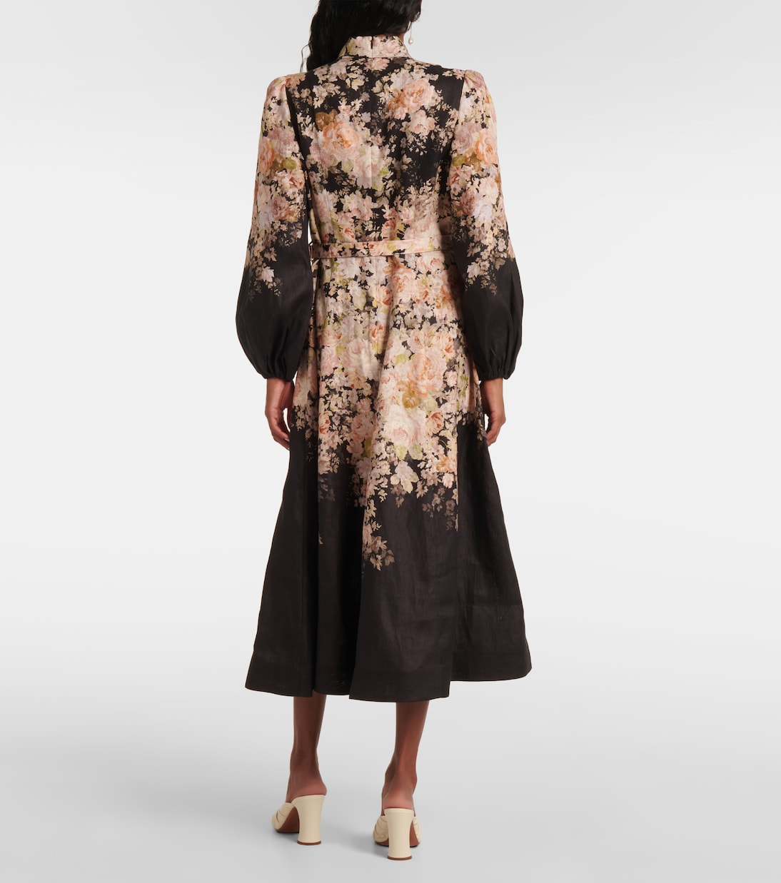 Midikleid aus Leinen | Zimmermann