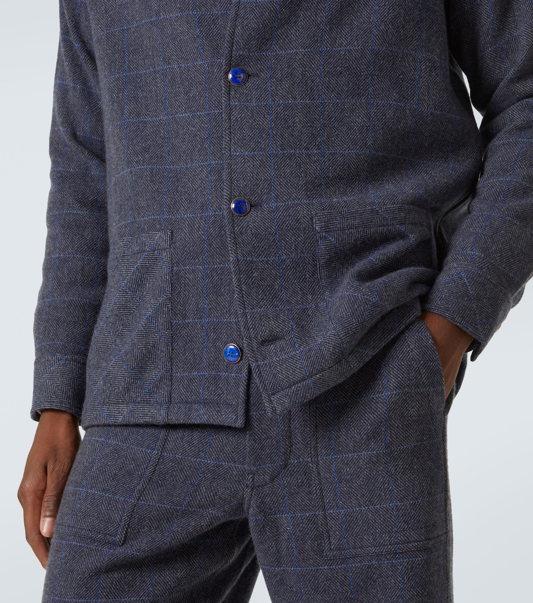 Hemdjacke Wizard aus Kaschmir | God's True Cashmere