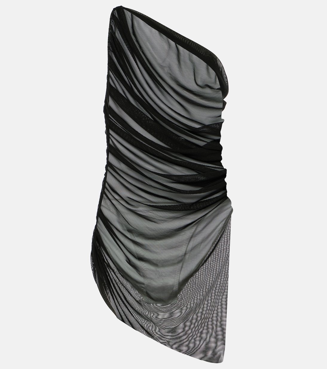 Diana Miro sheer mesh minidress | Norma Kamali