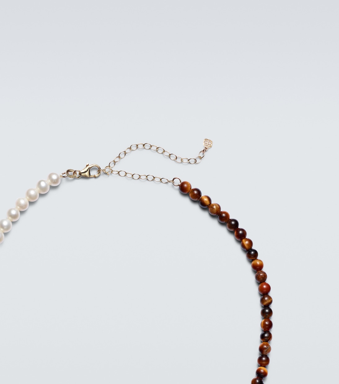 Collana Evil Eye in oro 14kt con perle | Sydney Evan