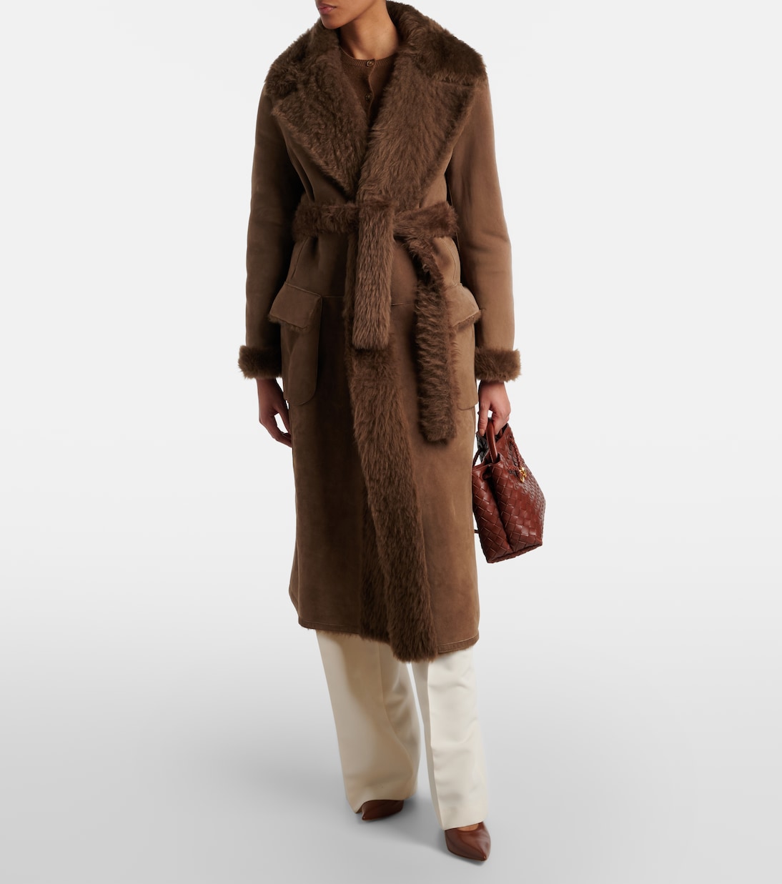 Wilmer reversible shearling coat | Ralph Lauren Collection
