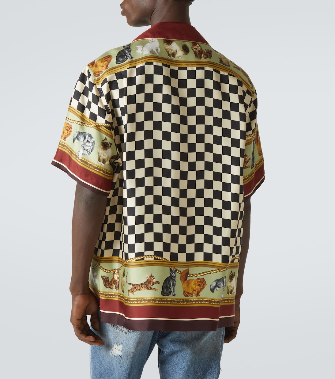 Hemd aus Seiden-Twill | Dolce&Gabbana