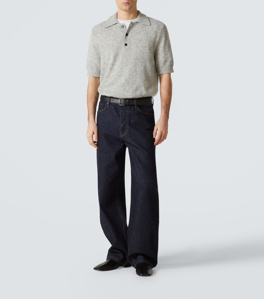 Polohemd aus einem Wollgemisch | Dries Van Noten