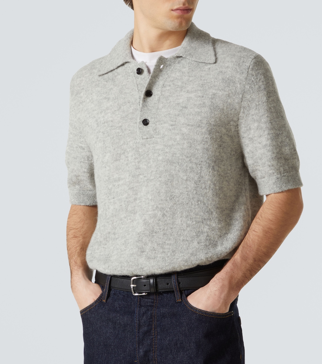 Polohemd aus einem Wollgemisch | Dries Van Noten