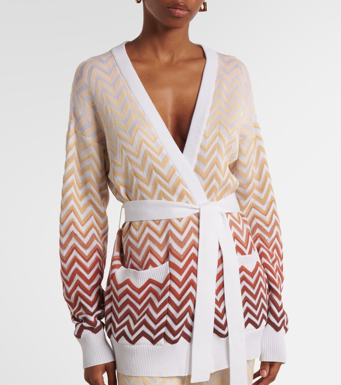 Zig Zag ombré cardigan | Missoni