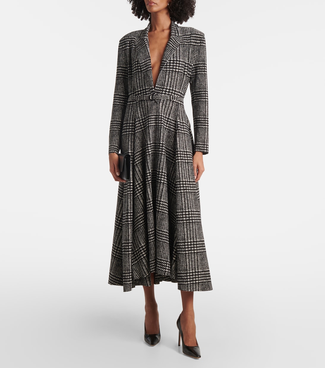 Belted jersey midi dress | Norma Kamali
