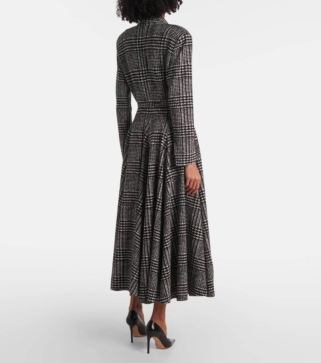 Belted jersey midi dress | Norma Kamali