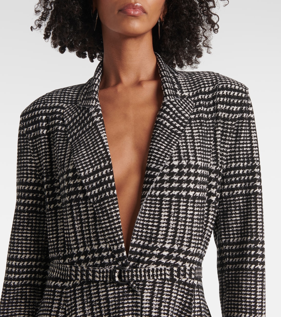 Belted jersey midi dress | Norma Kamali