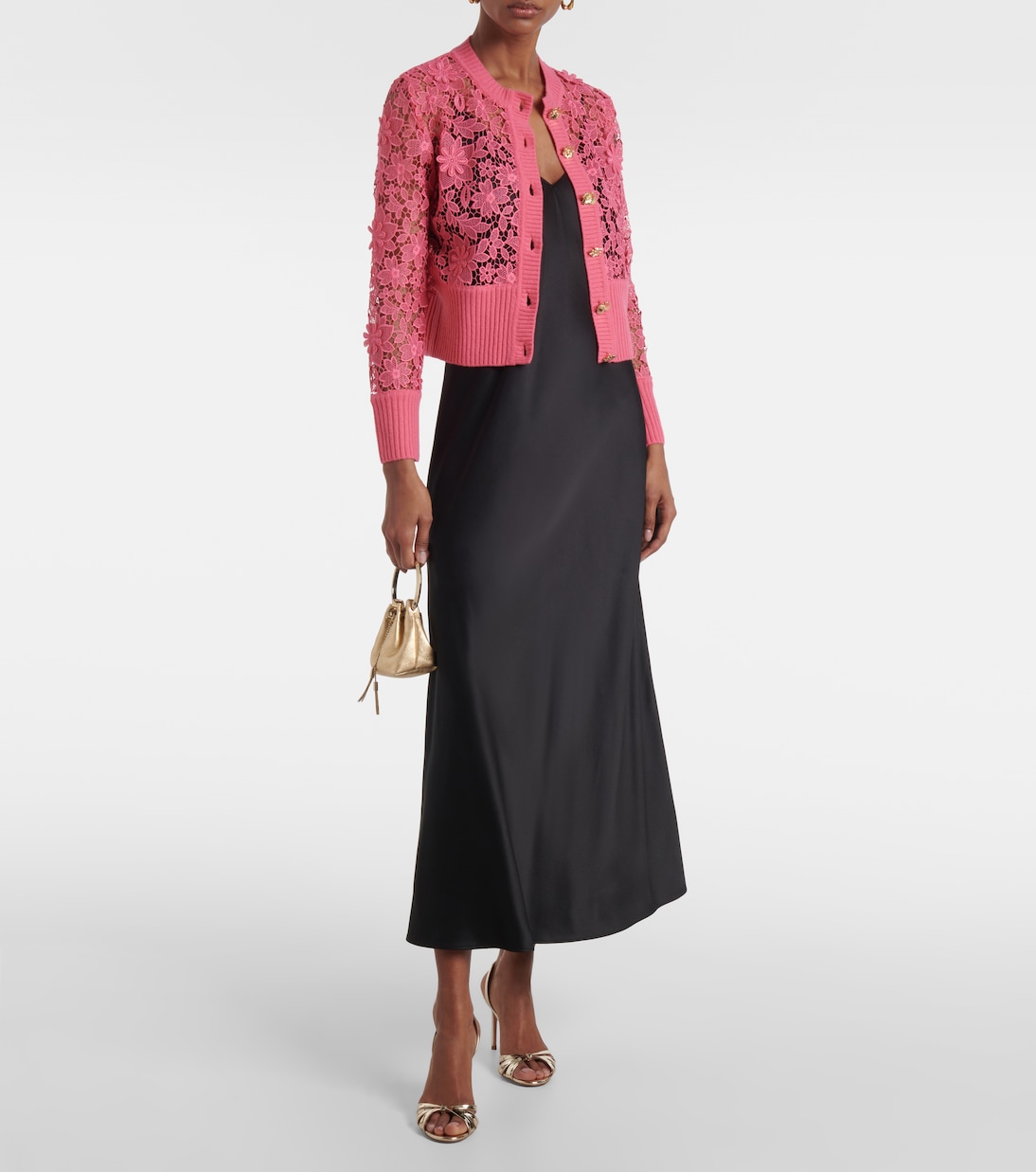 Cardigan brodé | Monique Lhuillier