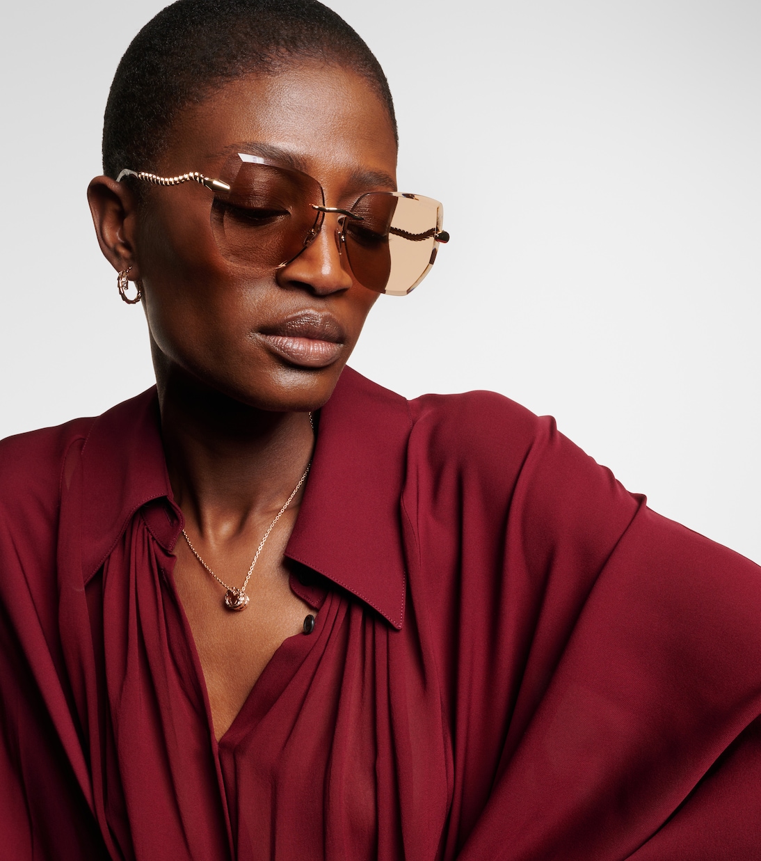 Serpenti Viper oversized sunglasses | Bvlgari