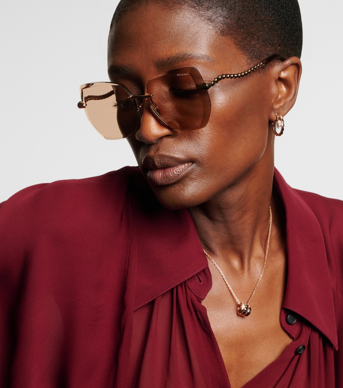 Serpenti Viper oversized sunglasses | Bvlgari