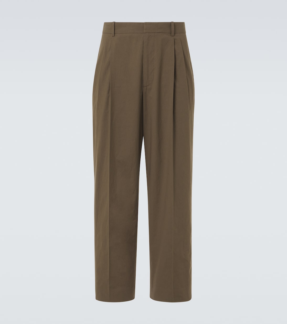 Gerade Hose Silas aus Baumwollpopeline | The Row