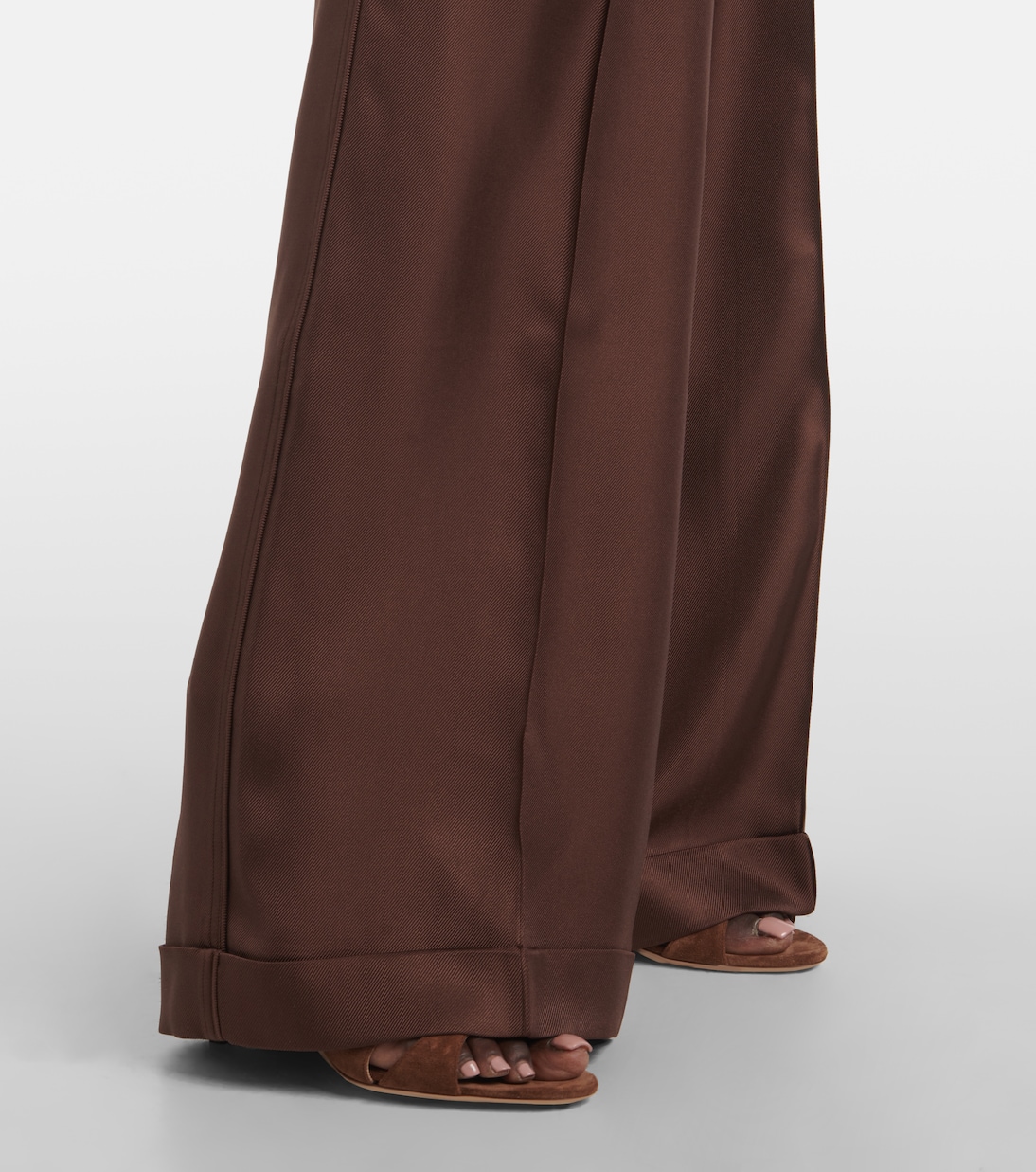 Weite Hose aus Seiden-Twill | Tom Ford