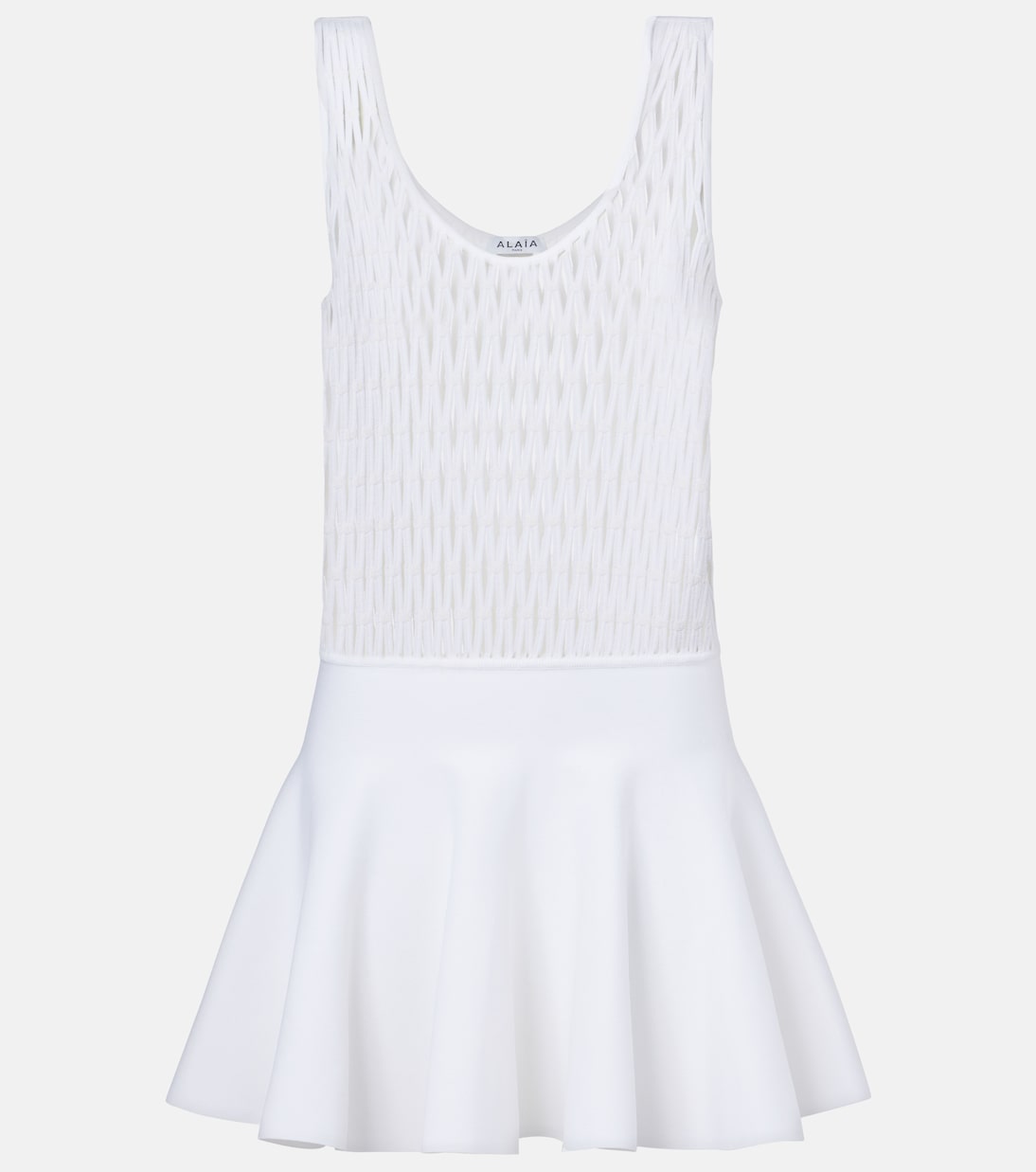 Abito corto a pieghe | Alaïa