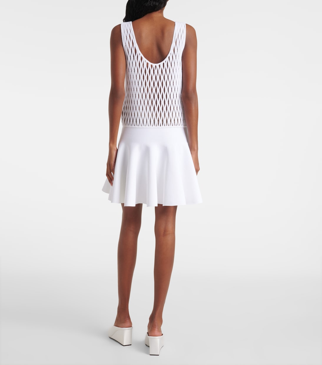 Abito corto a pieghe | Alaïa