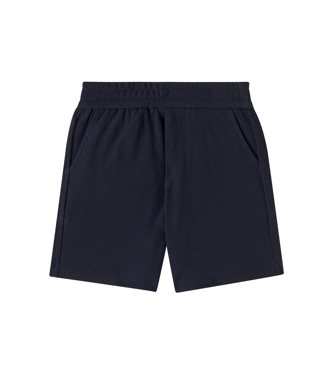Bermuda in cotone con logo | Moncler Enfant