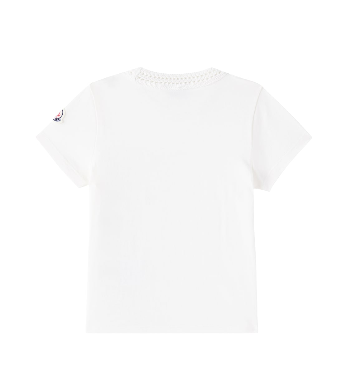 T-shirt en coton à crochet | Moncler Enfant