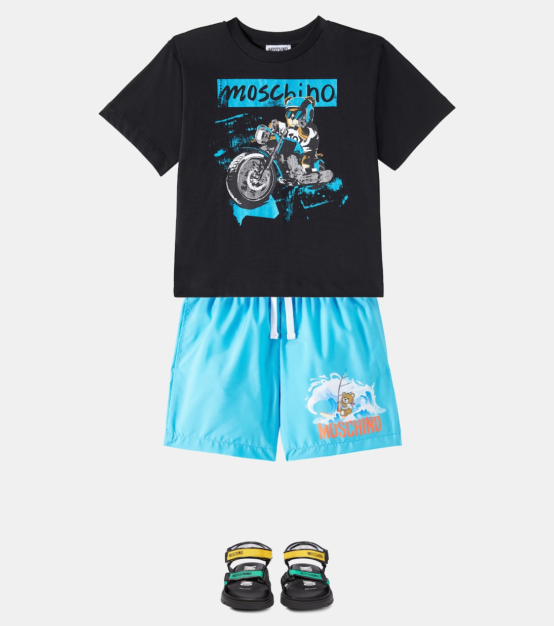 T-Shirt aus Jersey | Moschino Kids