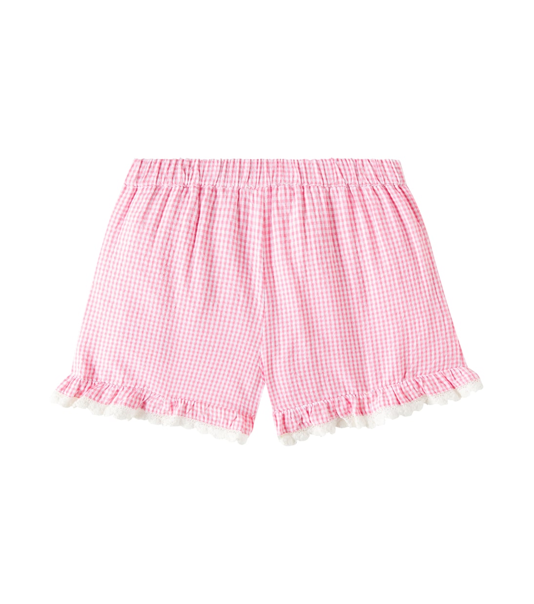 Short Vallaloid en coton à carreaux | Louise Misha