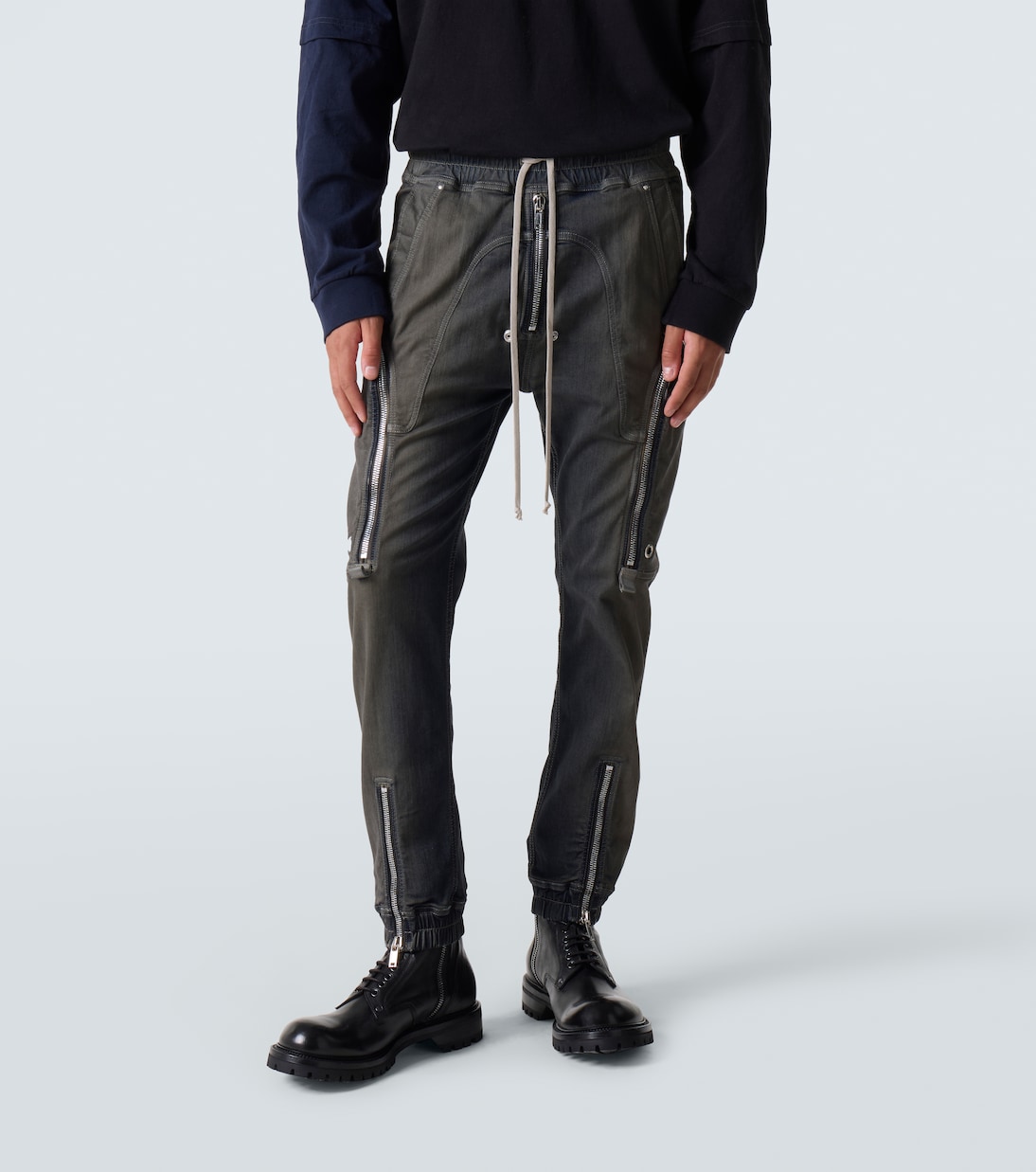 Bauhaus棉质混纺工装裤 | Rick Owens