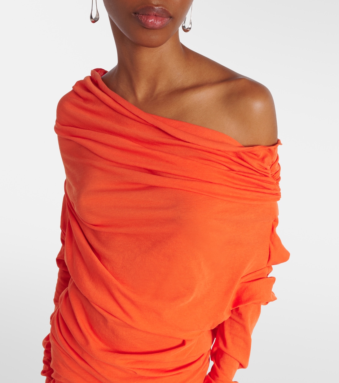 Top monospalla Bound in misto cotone | Entire Studios