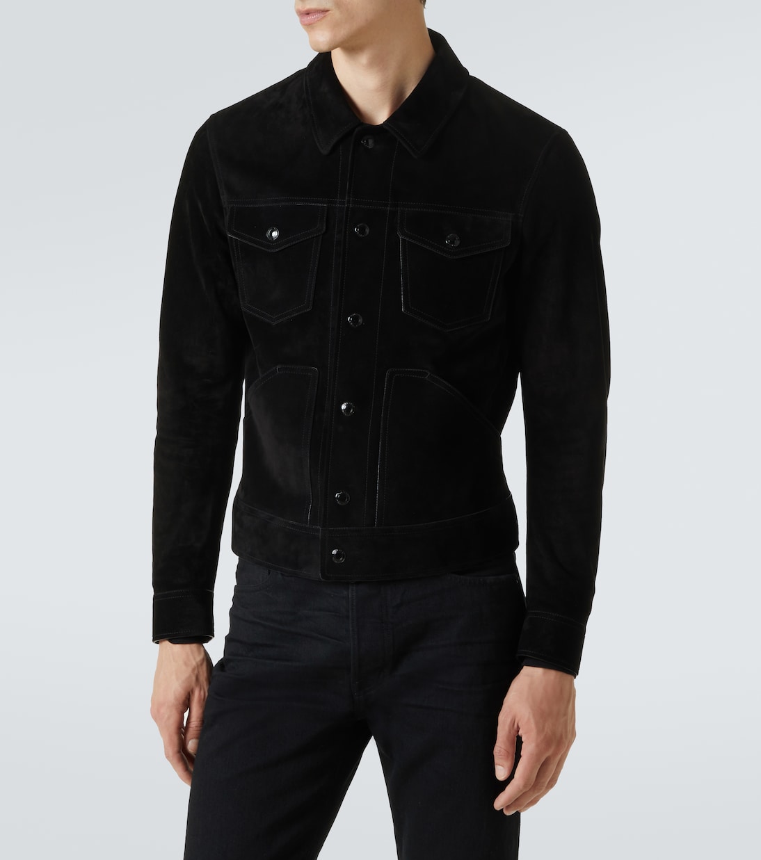 Suede field jacket | Tom Ford