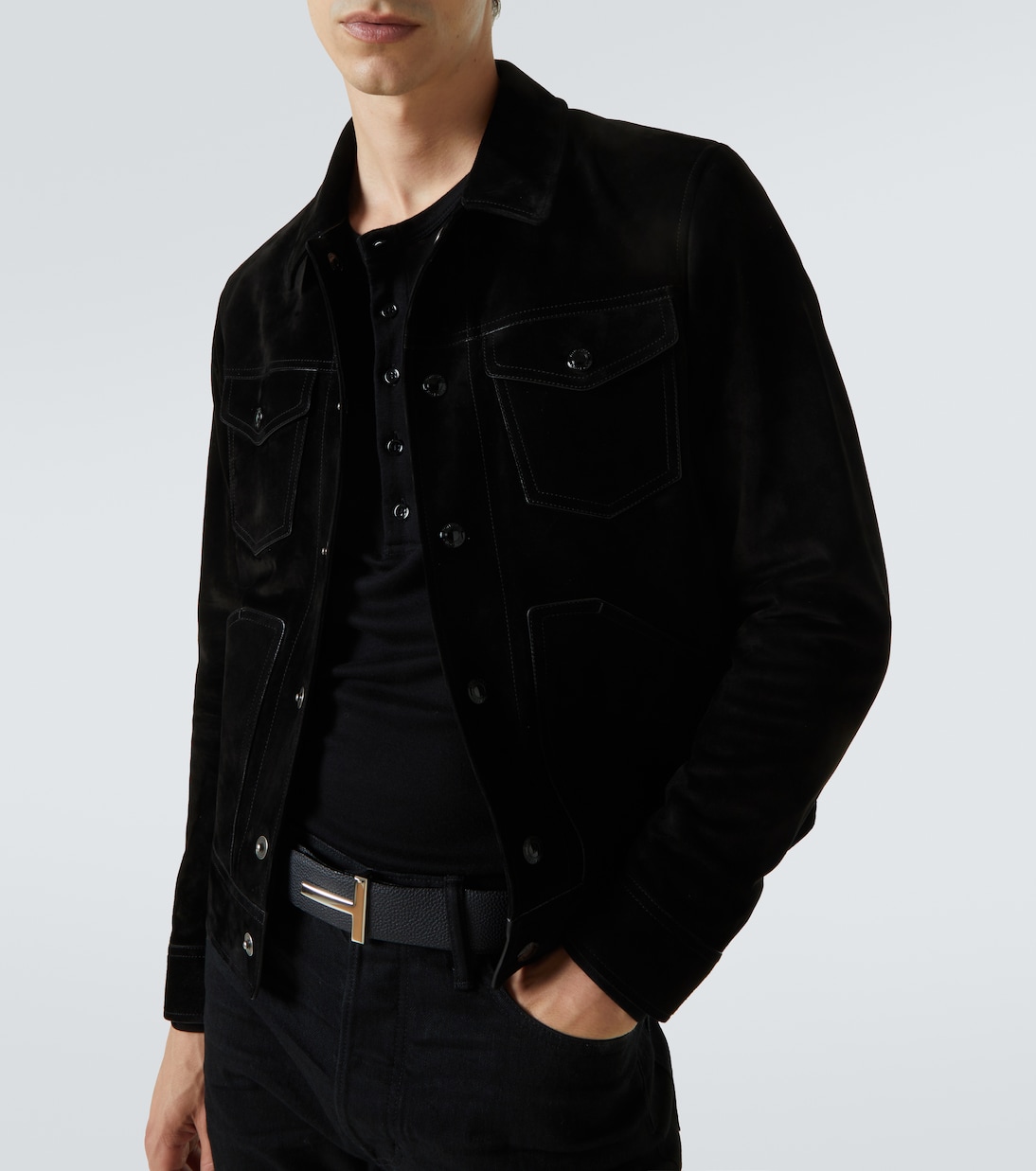 Suede field jacket | Tom Ford
