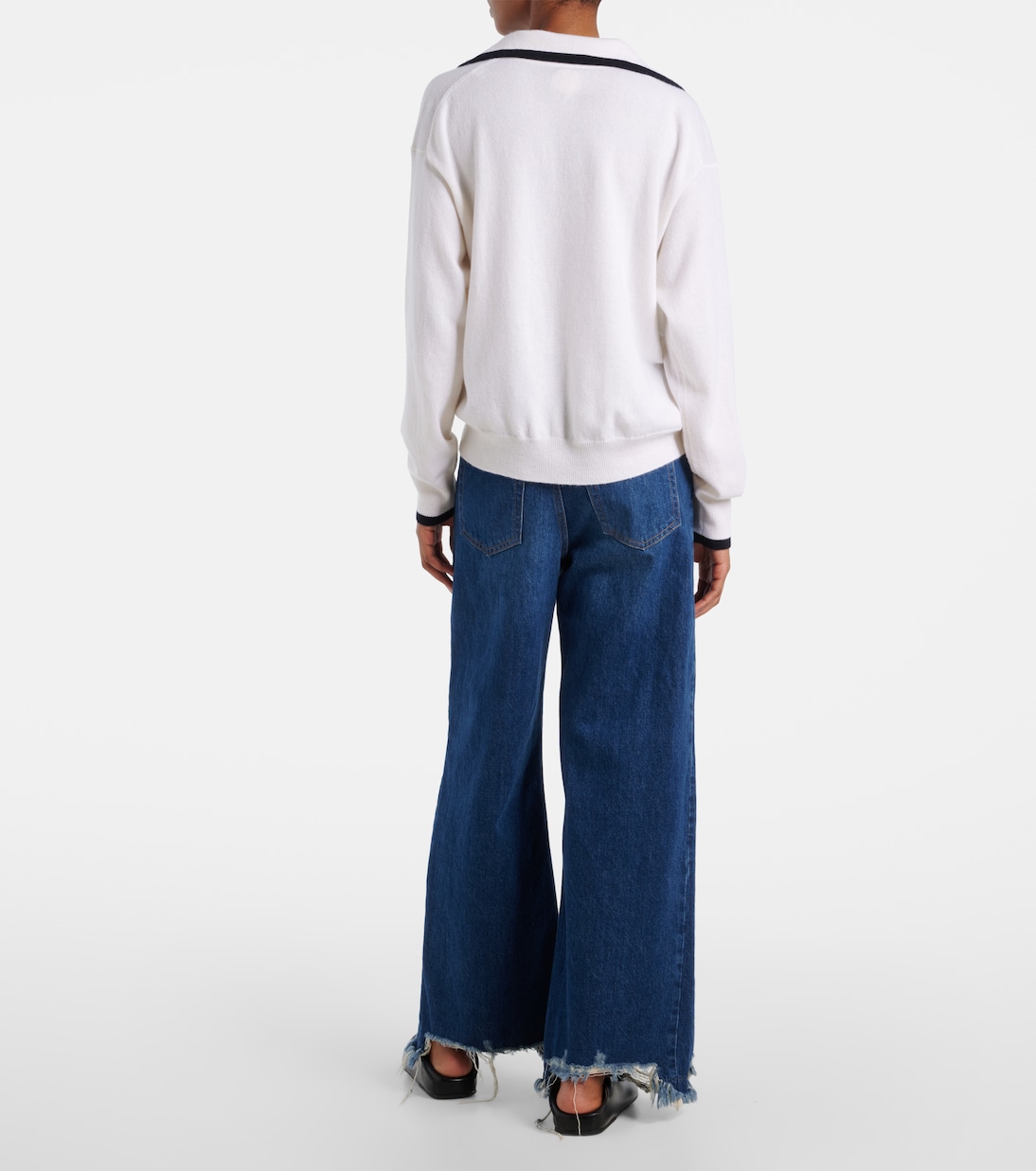 Polo in cashmere | Jardin des Orangers