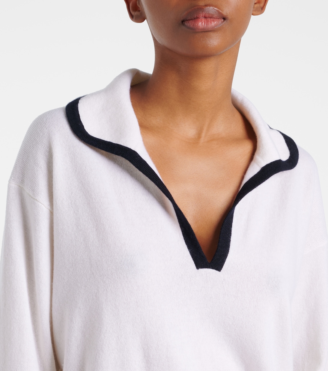 Polo in cashmere | Jardin des Orangers