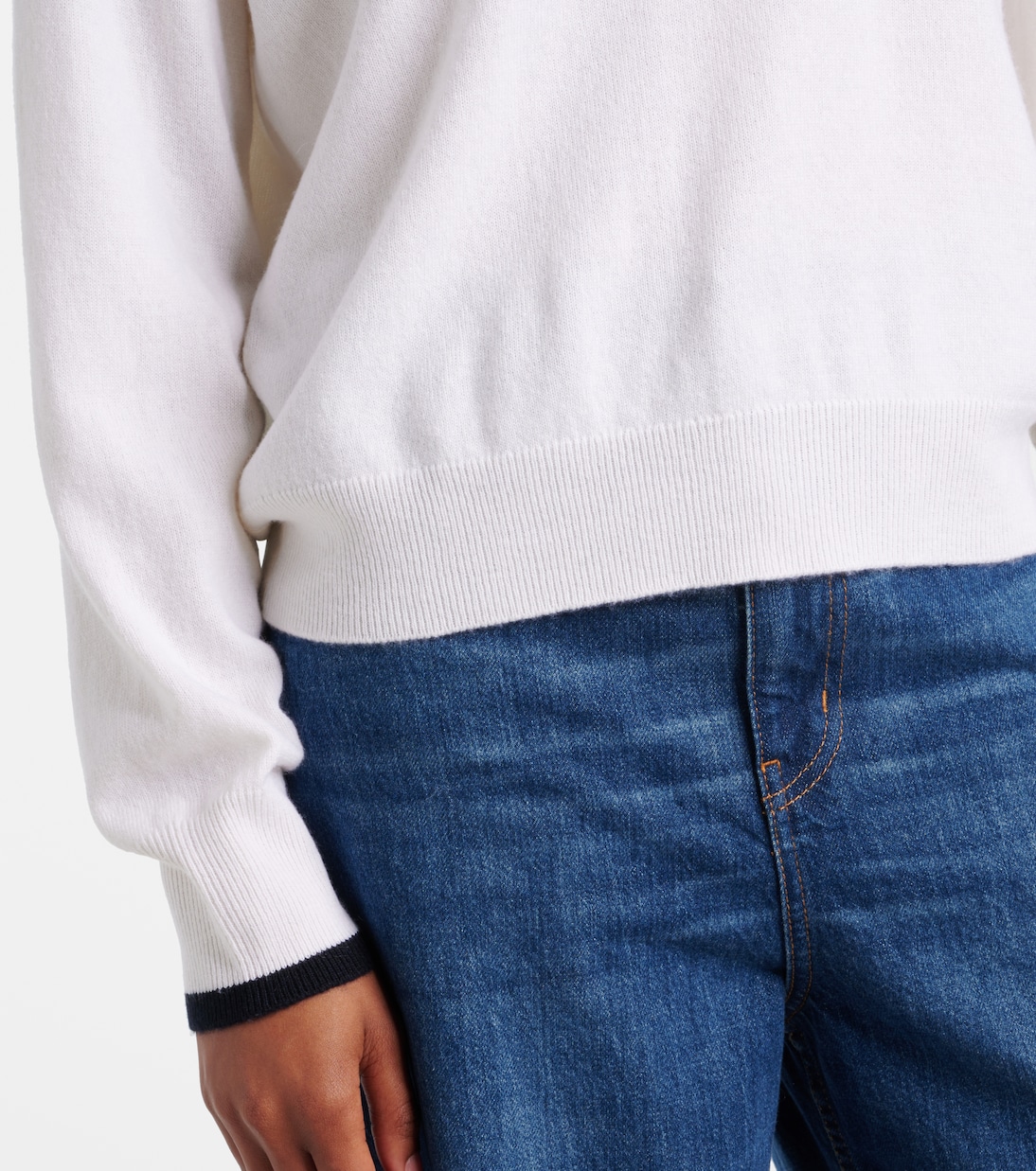 Polo in cashmere | Jardin des Orangers