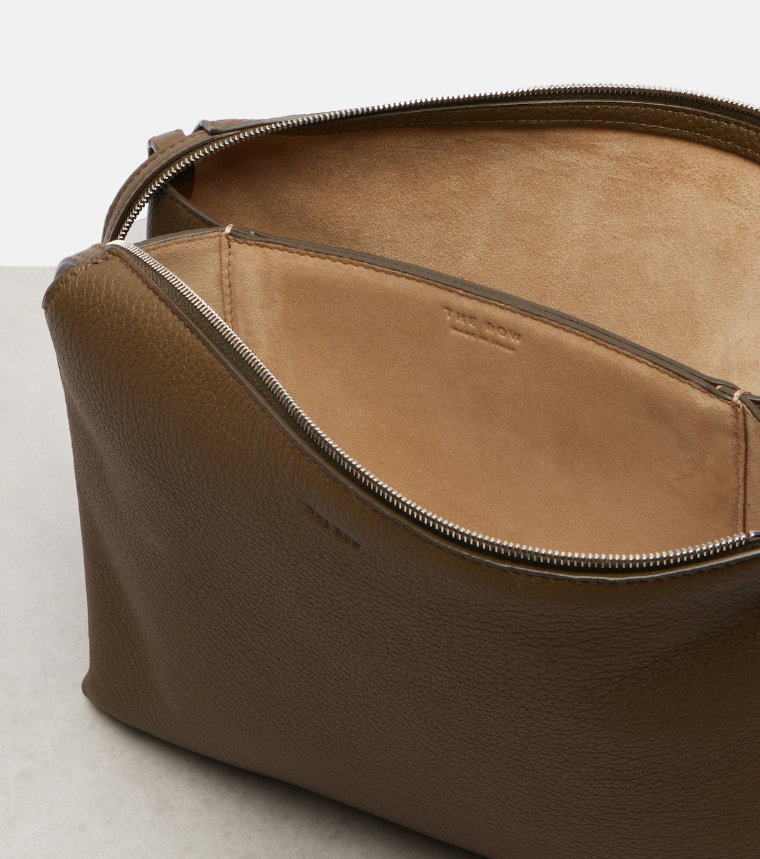 Nu Twin Small leather shoulder bag | The Row