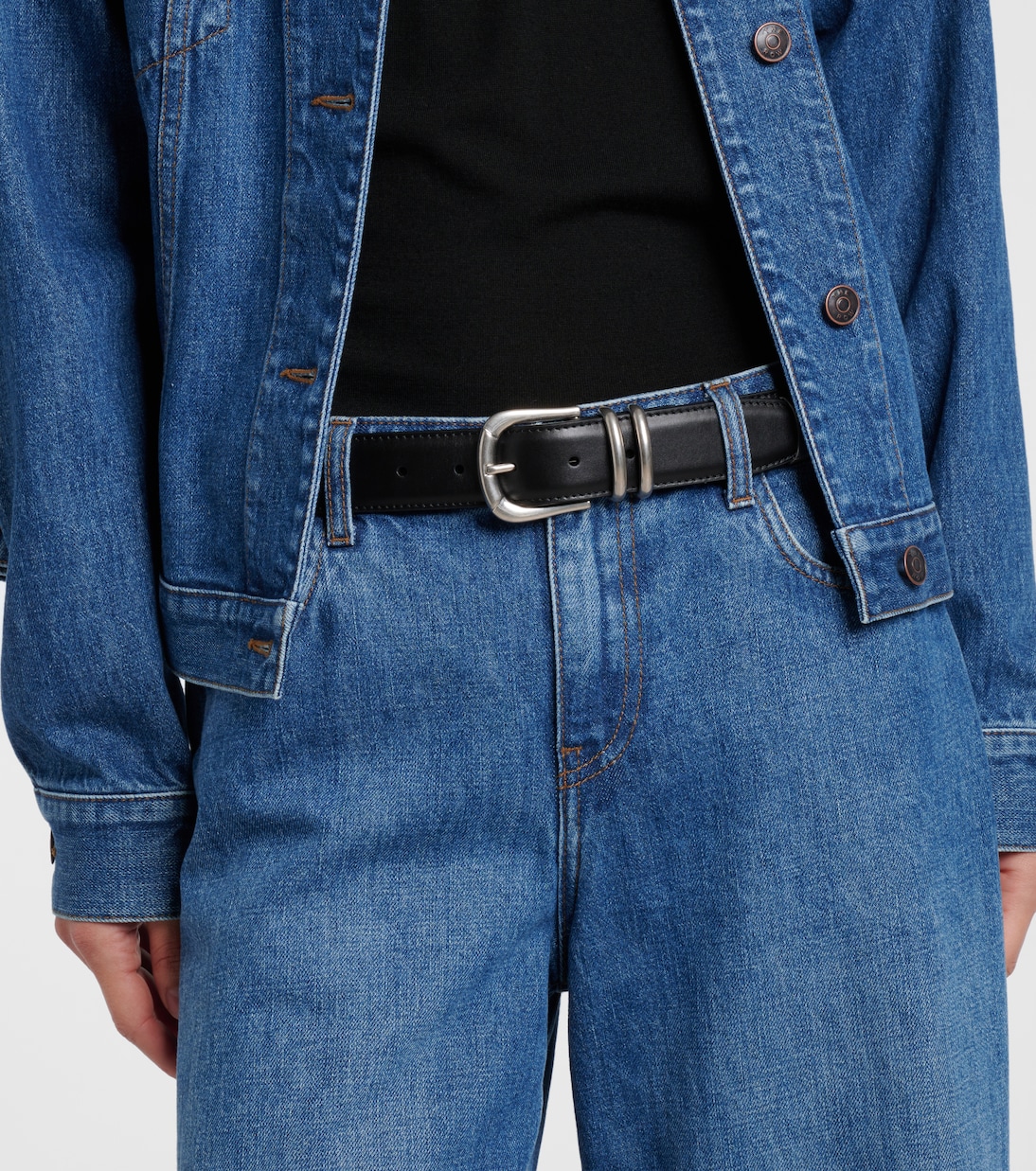 Leather belt | The Row