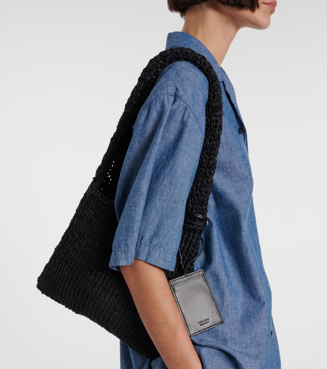 Didion woven shoulder bag | The Row