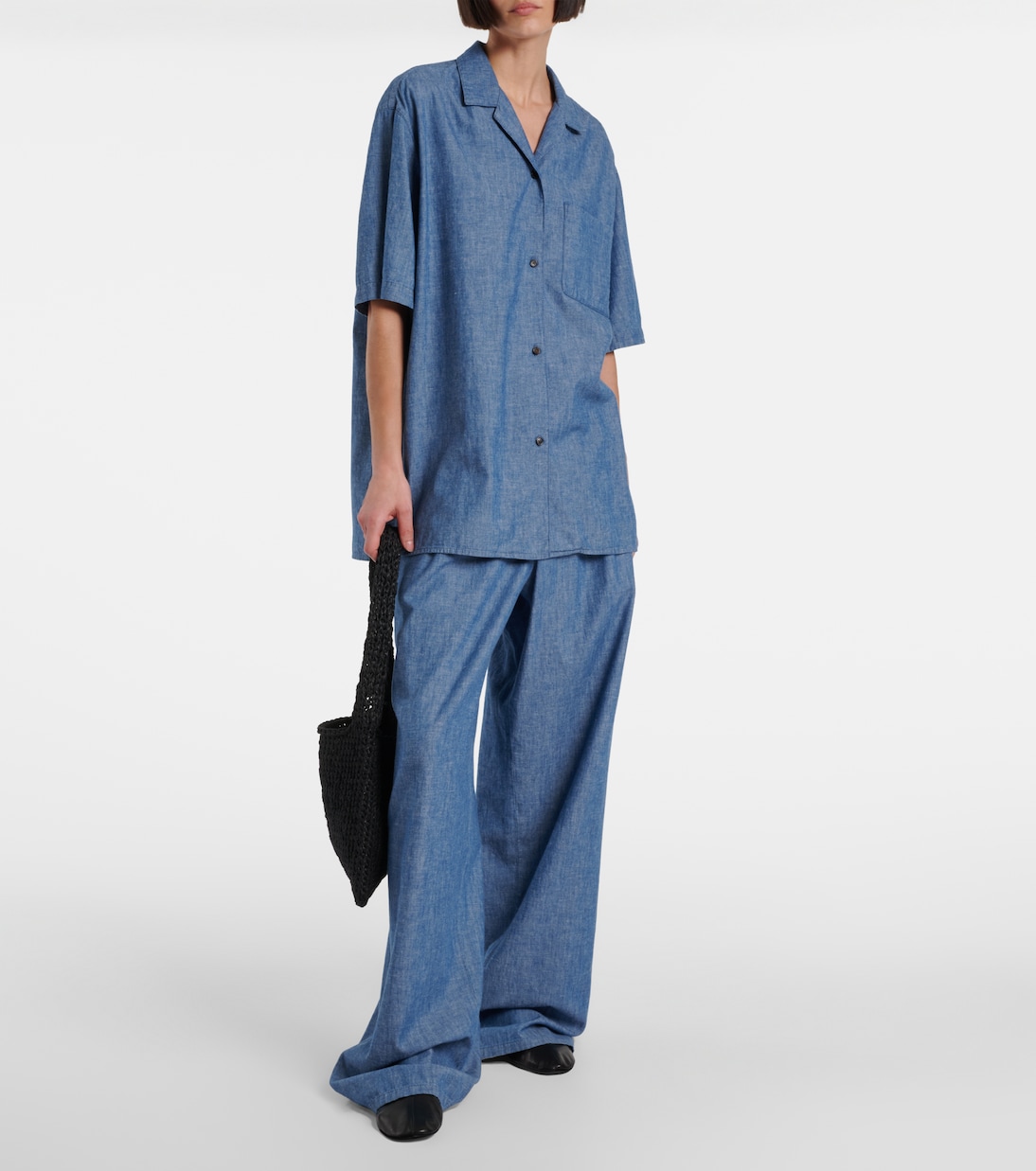 Didion woven shoulder bag | The Row