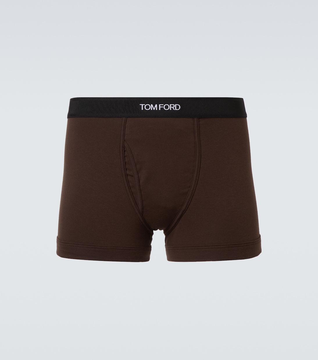 Logo cotton-blend boxer briefs | Tom Ford