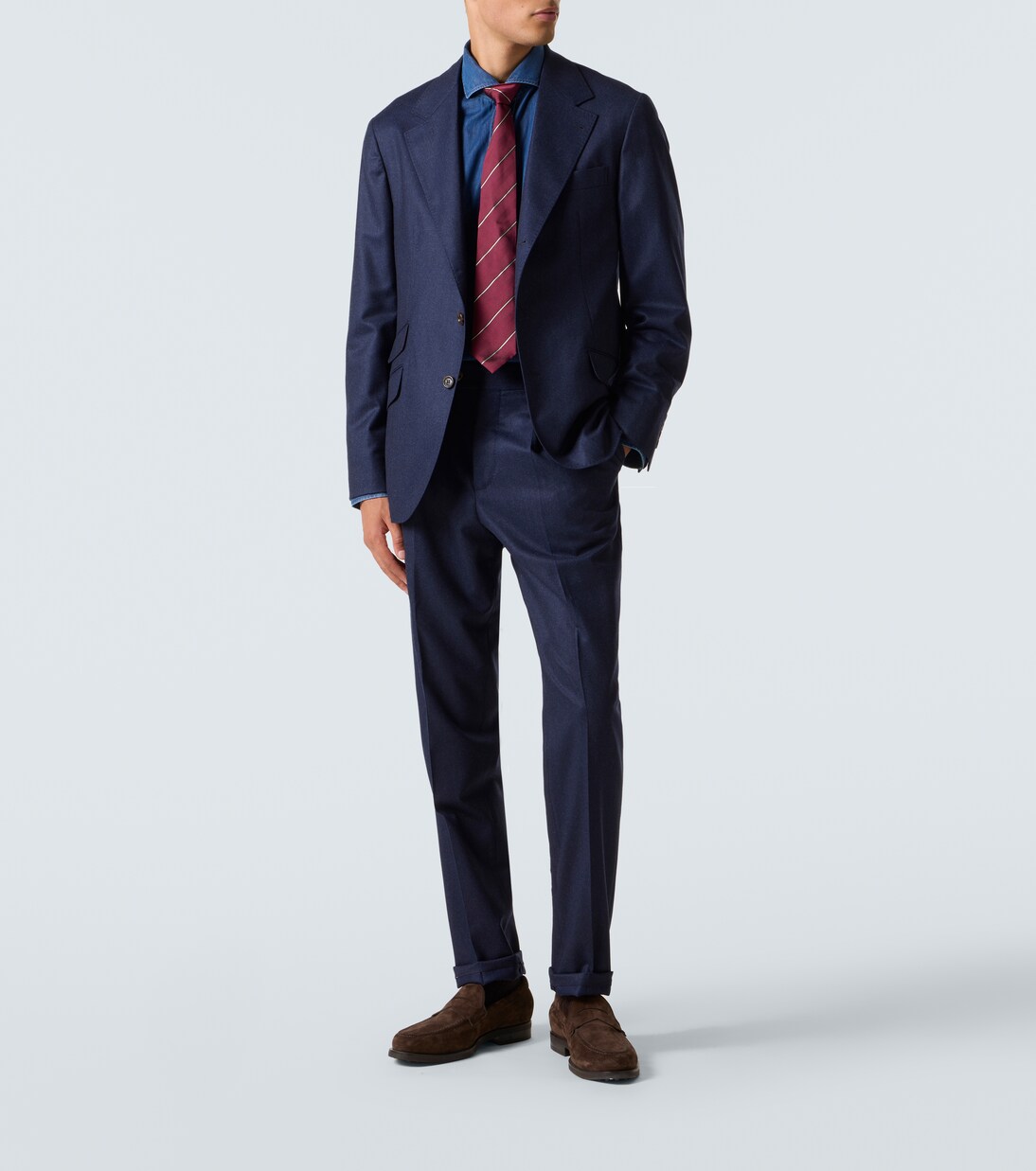 Costume en laine vierge | Brunello Cucinelli