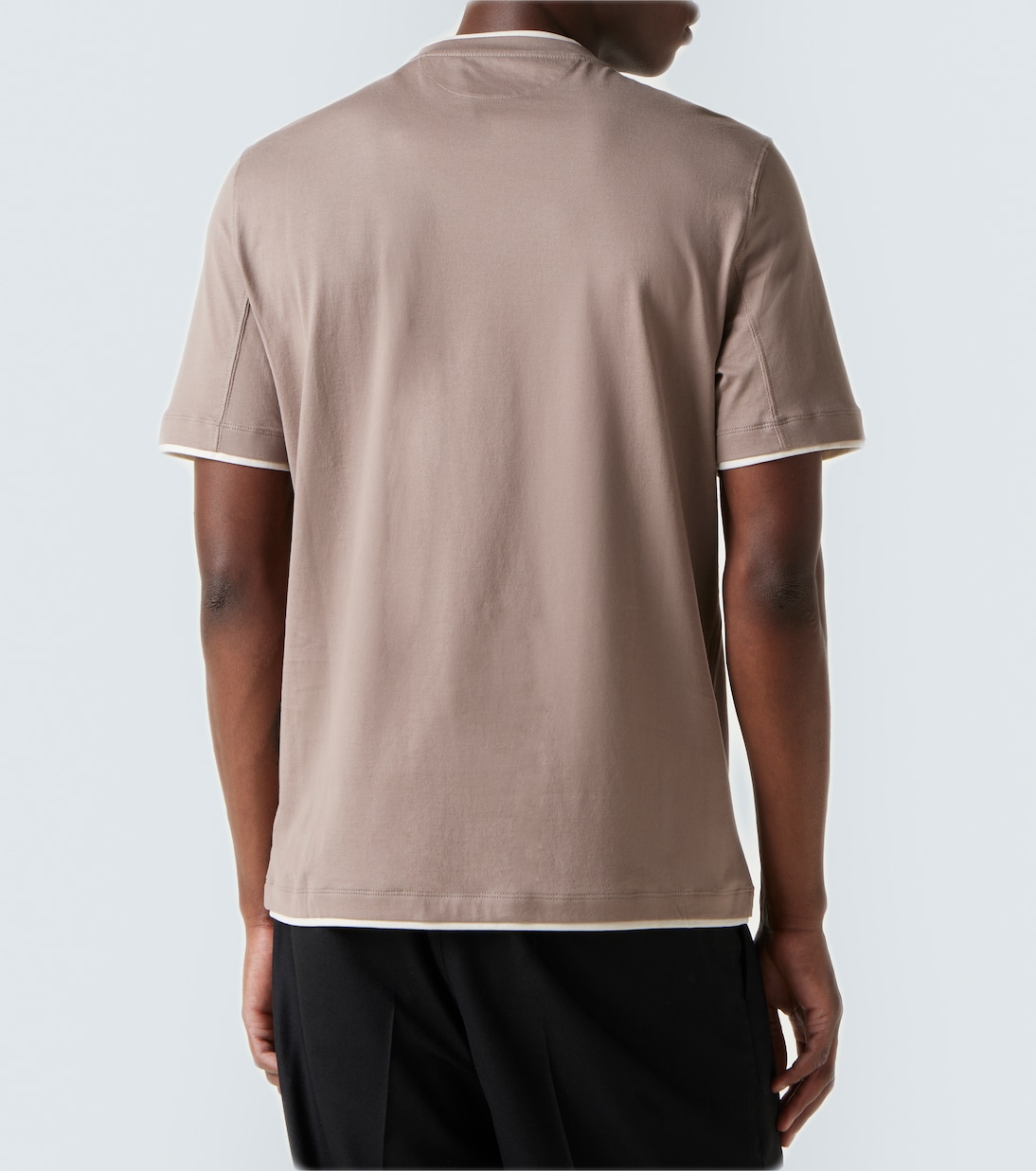 T-Shirt aus Baumwoll-Jersey | Brunello Cucinelli