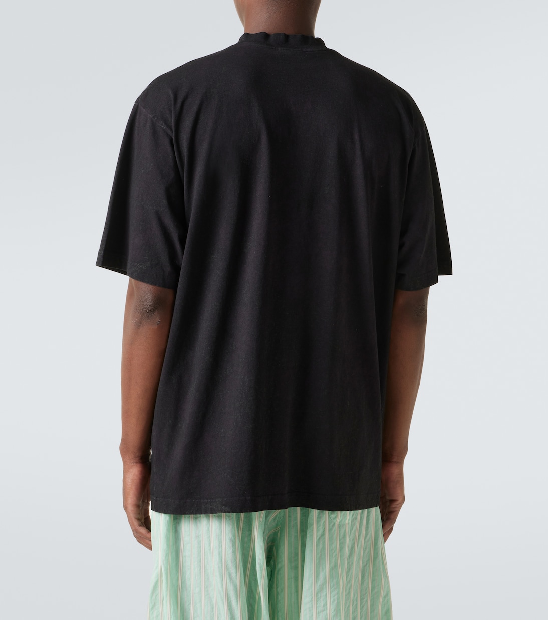 Printed cotton jersey T-shirt | Balenciaga