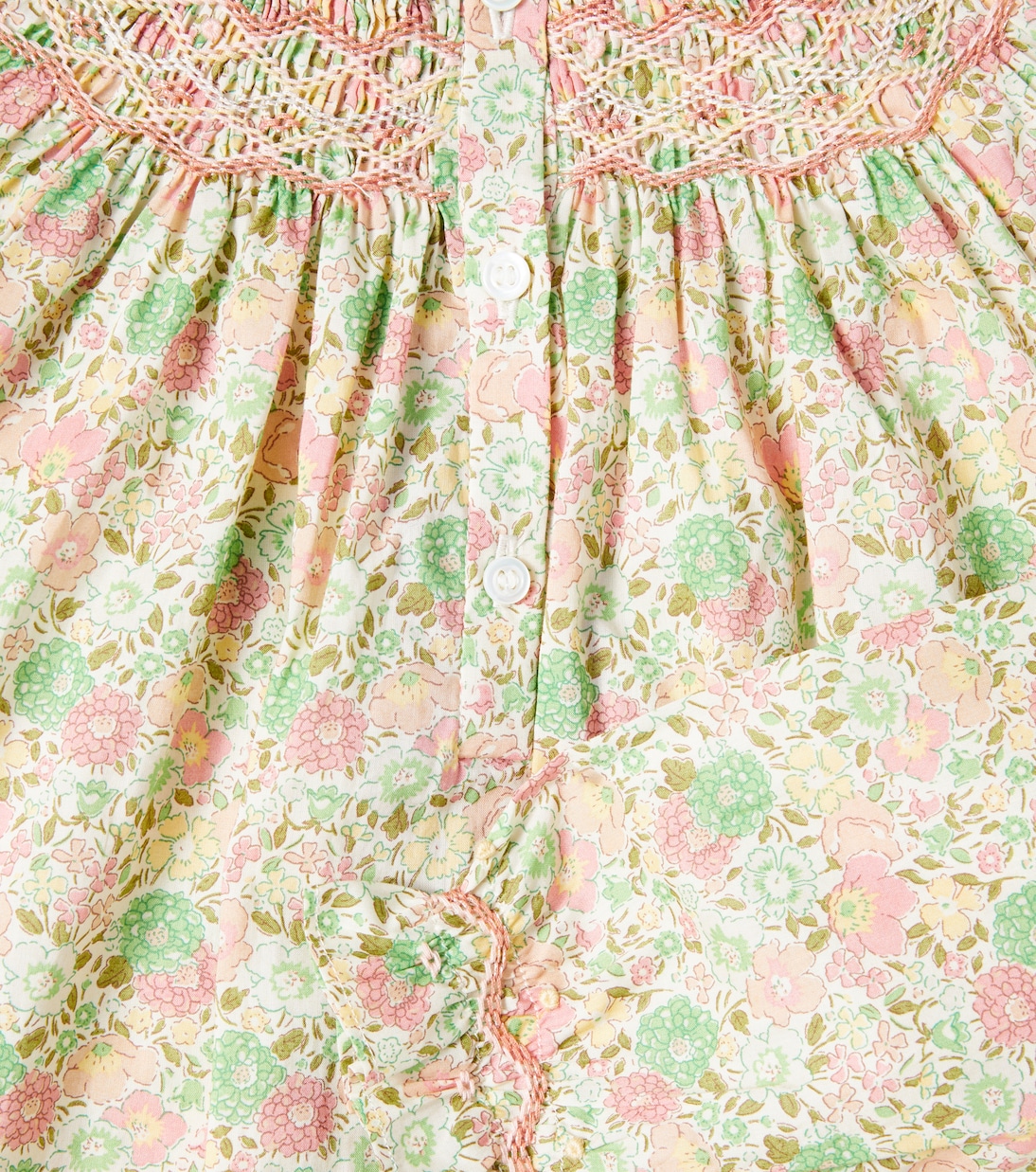 Floral cotton blouse | Bonpoint